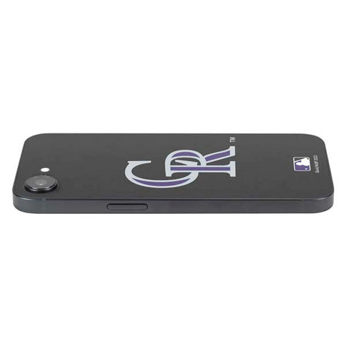 MLB Colorado Rockies - Solid Distressed iPhone 16e Skin